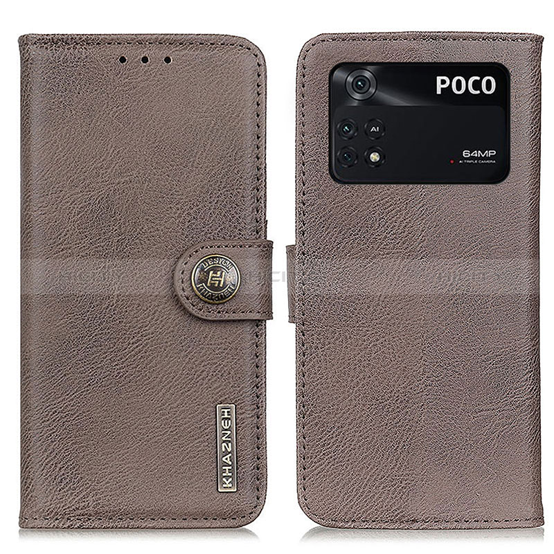 Coque Portefeuille Livre Cuir Etui Clapet K02Z pour Xiaomi Poco M4 Pro 4G Plus