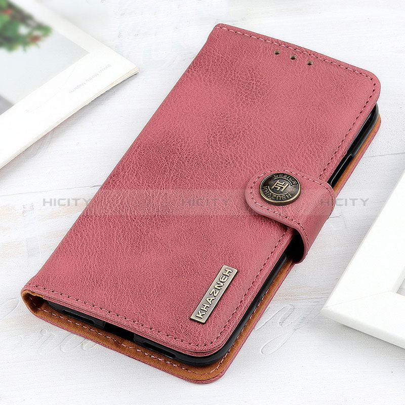 Coque Portefeuille Livre Cuir Etui Clapet K02Z pour Xiaomi Redmi 9T 4G Rose Plus