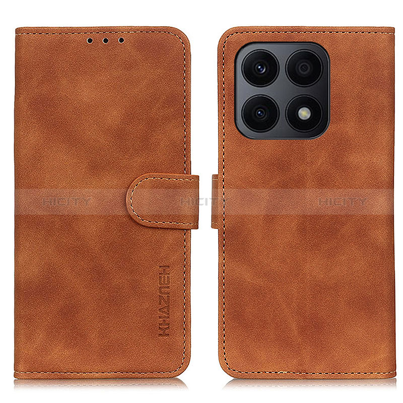 Coque Portefeuille Livre Cuir Etui Clapet K03Z pour Huawei Honor X8a 4G Marron Plus