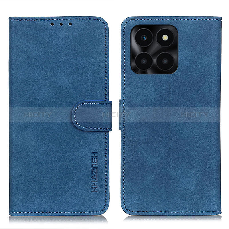 Coque Portefeuille Livre Cuir Etui Clapet K03Z pour Huawei Honor X8b Bleu Plus