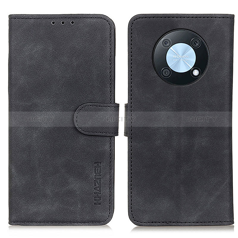 Coque Portefeuille Livre Cuir Etui Clapet K03Z pour Huawei Nova Y90 Noir Plus