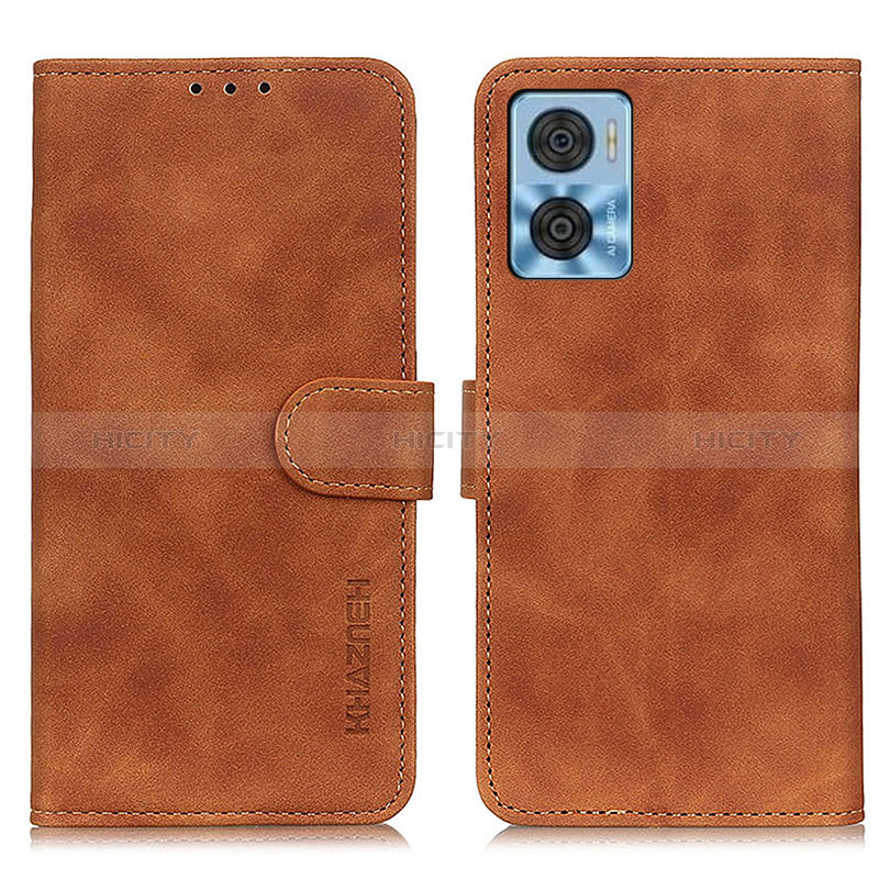 Coque Portefeuille Livre Cuir Etui Clapet K03Z pour Motorola Moto E22i Plus