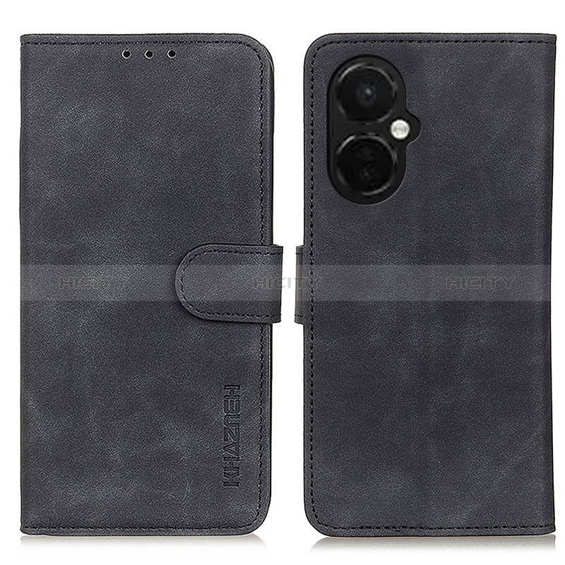 Coque Portefeuille Livre Cuir Etui Clapet K03Z pour OnePlus Nord CE 3 5G Noir Plus