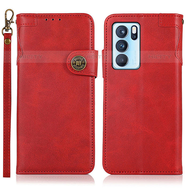 Coque Portefeuille Livre Cuir Etui Clapet K03Z pour Oppo Reno6 Pro 5G India Plus