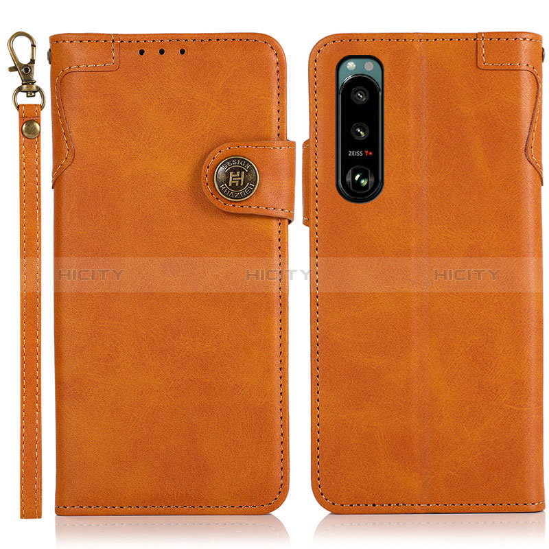 Coque Portefeuille Livre Cuir Etui Clapet K03Z pour Sony Xperia 5 III Plus