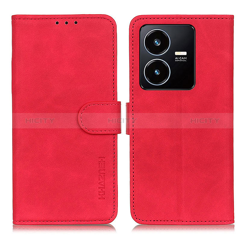 Coque Portefeuille Livre Cuir Etui Clapet K03Z pour Vivo Y22 Plus