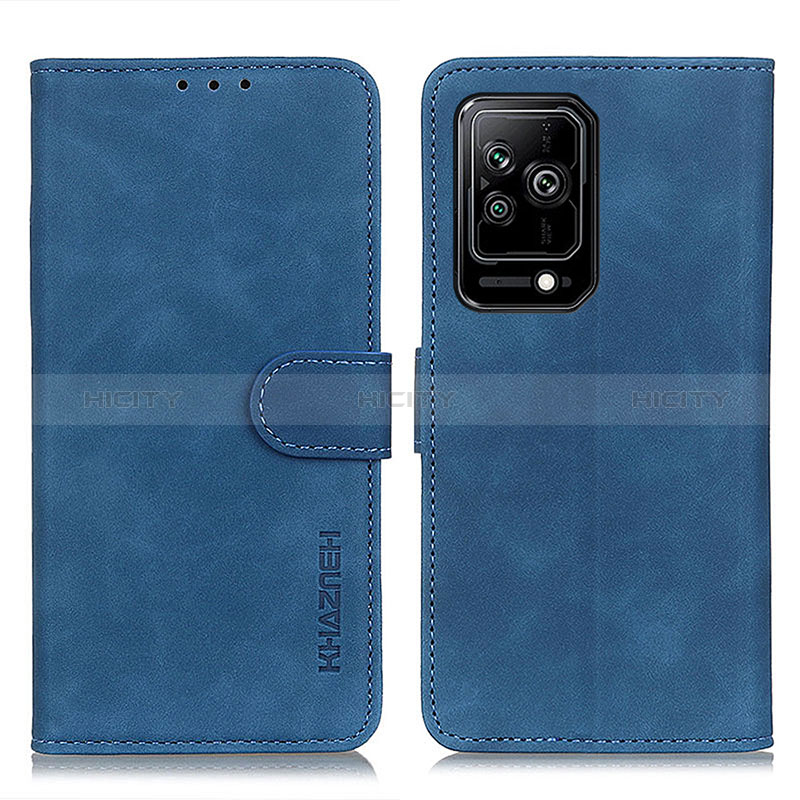 Coque Portefeuille Livre Cuir Etui Clapet K03Z pour Xiaomi Black Shark 5 5G Bleu Plus