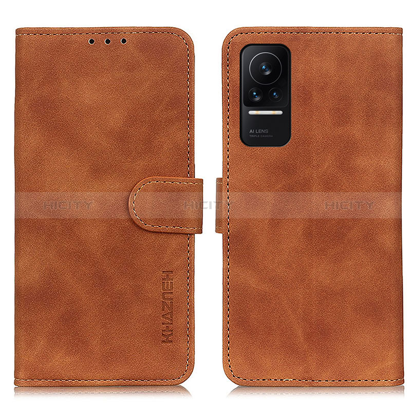 Coque Portefeuille Livre Cuir Etui Clapet K03Z pour Xiaomi Civi 1S 5G Marron Plus