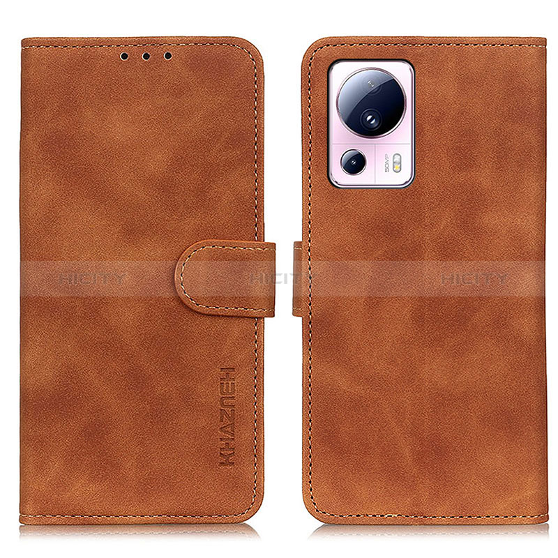 Coque Portefeuille Livre Cuir Etui Clapet K03Z pour Xiaomi Civi 2 5G Marron Plus