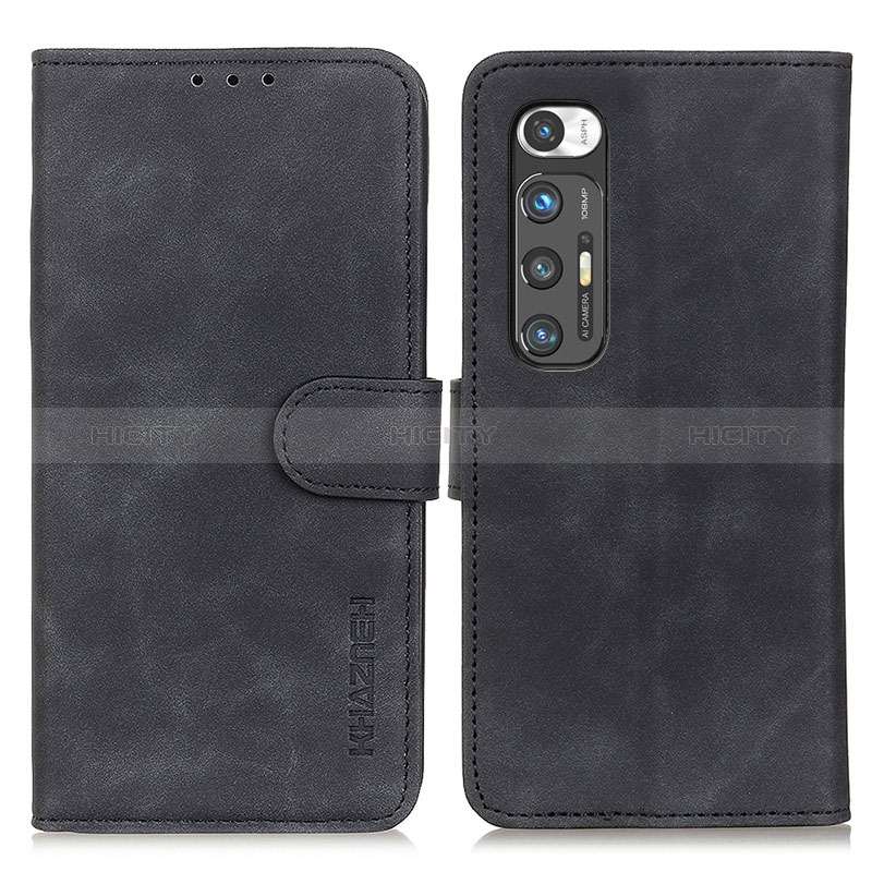 Coque Portefeuille Livre Cuir Etui Clapet K03Z pour Xiaomi Mi 10S 5G Noir Plus