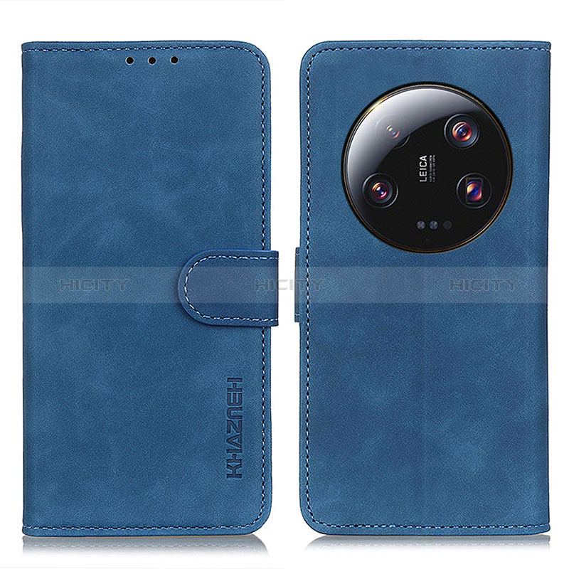 Coque Portefeuille Livre Cuir Etui Clapet K03Z pour Xiaomi Mi 13 Ultra 5G Bleu Plus