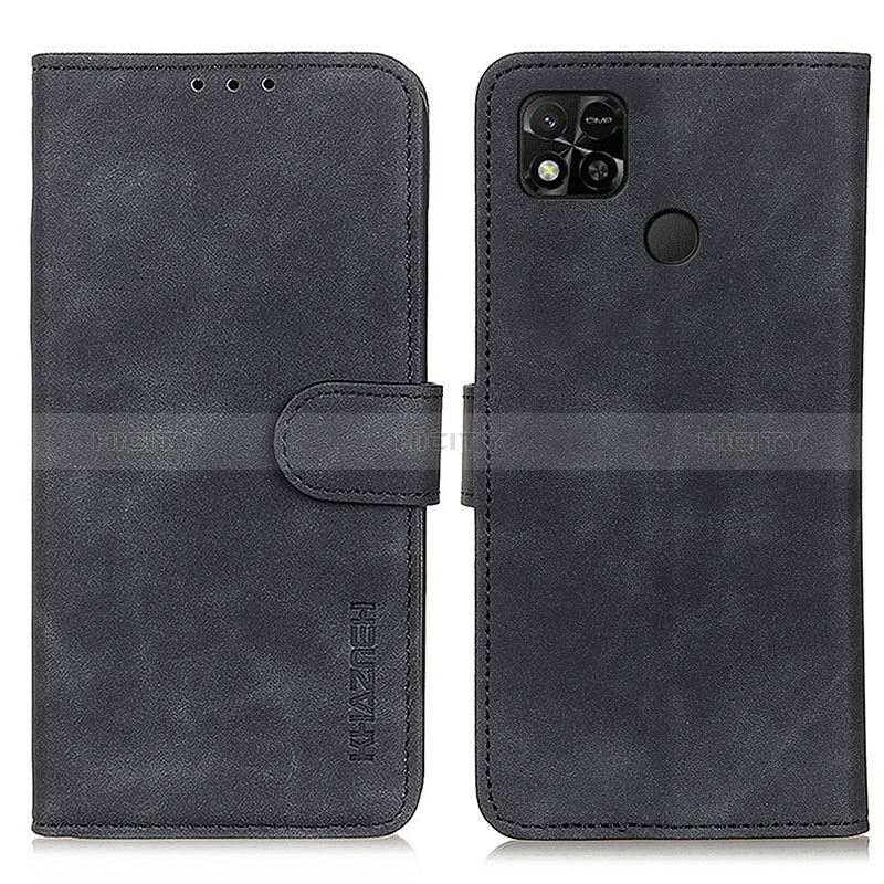 Coque Portefeuille Livre Cuir Etui Clapet K03Z pour Xiaomi POCO C3 Noir Plus