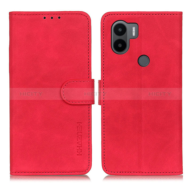 Coque Portefeuille Livre Cuir Etui Clapet K03Z pour Xiaomi Redmi A1 Plus Rouge Plus