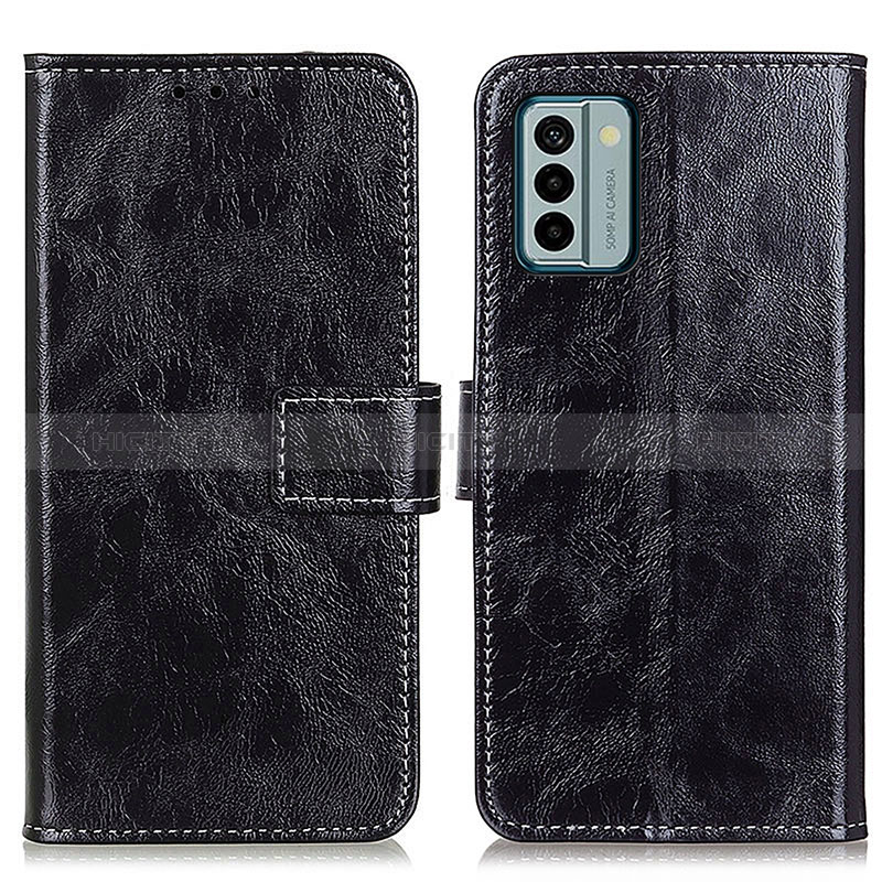 Coque Portefeuille Livre Cuir Etui Clapet K04Z pour Nokia G22 Noir Plus