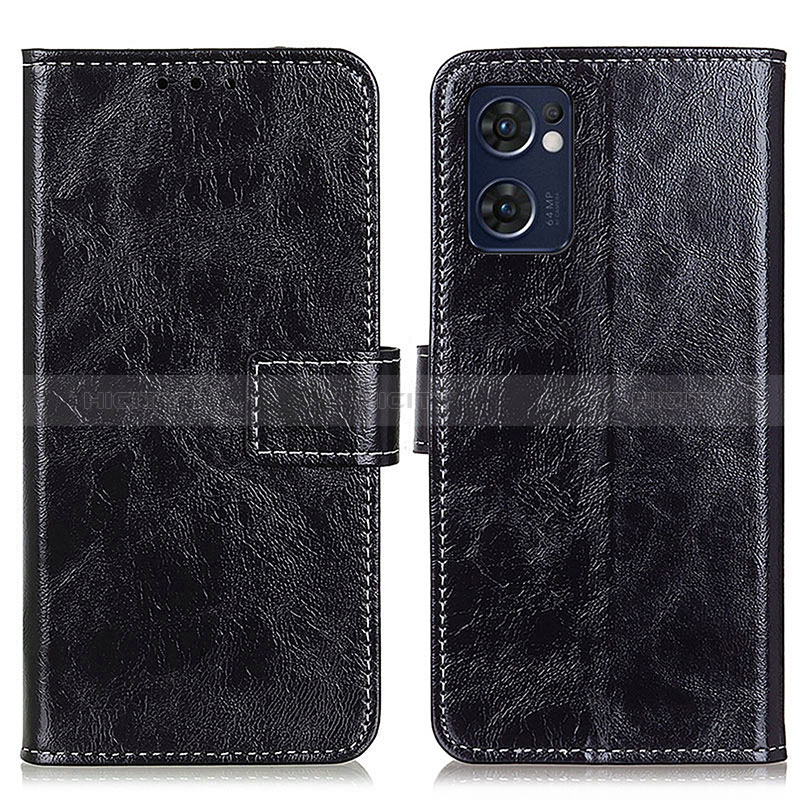 Coque Portefeuille Livre Cuir Etui Clapet K04Z pour OnePlus Nord CE 2 5G Noir Plus