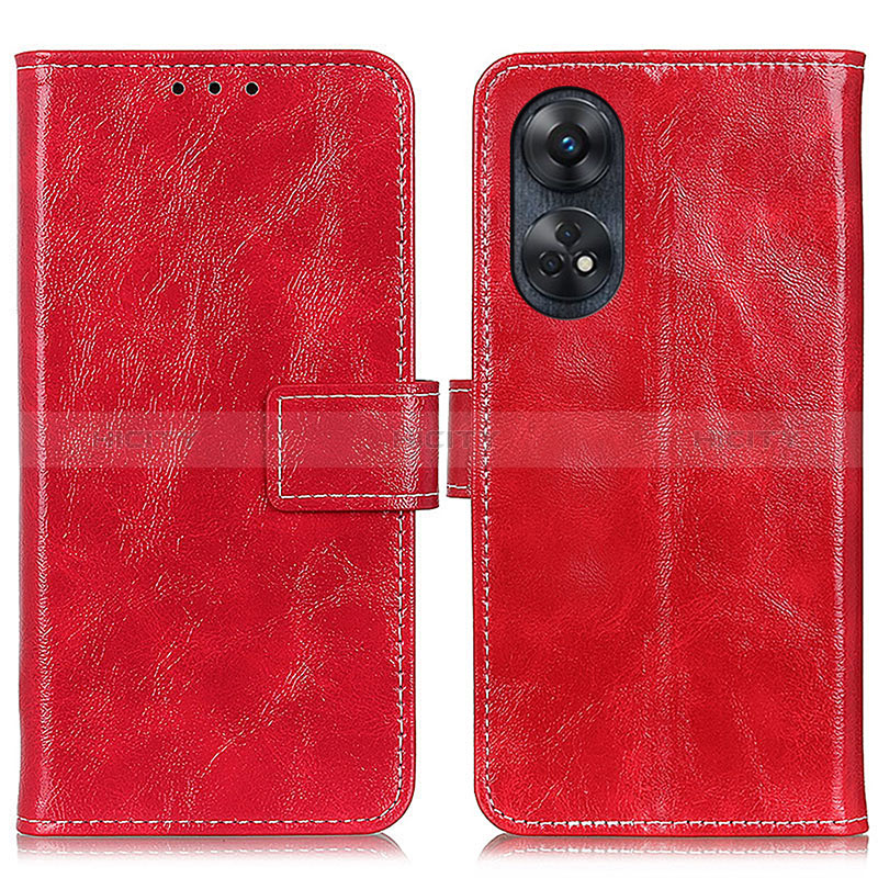 Coque Portefeuille Livre Cuir Etui Clapet K04Z pour Oppo Reno8 T 4G Plus