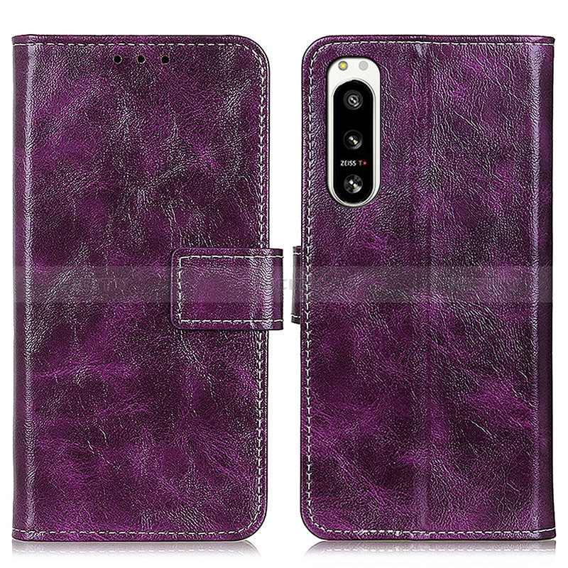 Coque Portefeuille Livre Cuir Etui Clapet K04Z pour Sony Xperia 5 IV Plus