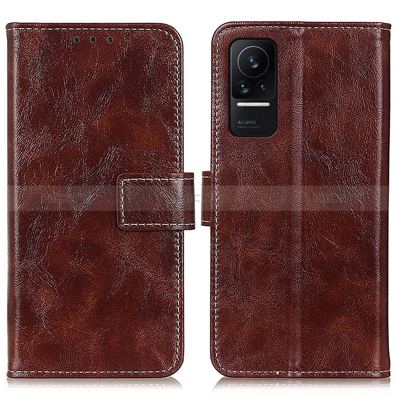 Coque Portefeuille Livre Cuir Etui Clapet K04Z pour Xiaomi Civi 1S 5G Marron Plus