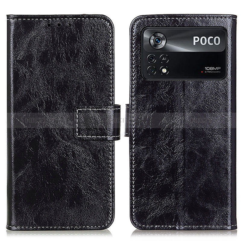 Coque Portefeuille Livre Cuir Etui Clapet K04Z pour Xiaomi Poco X4 Pro 5G Plus