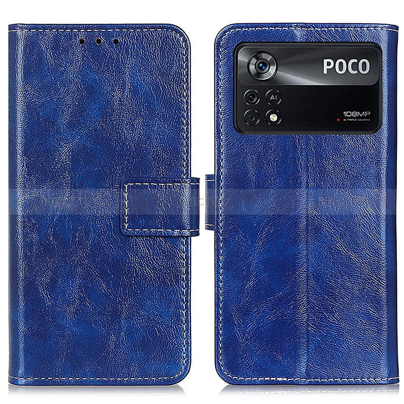 Coque Portefeuille Livre Cuir Etui Clapet K04Z pour Xiaomi Poco X4 Pro 5G Plus