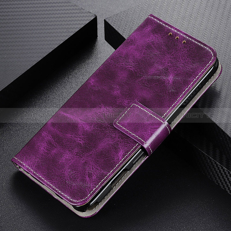 Coque Portefeuille Livre Cuir Etui Clapet K04Z pour Xiaomi Redmi K40 Pro+ Plus 5G Violet Plus