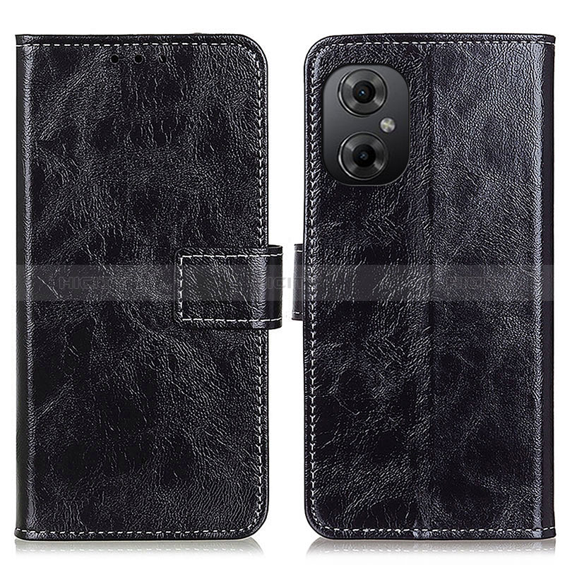 Coque Portefeuille Livre Cuir Etui Clapet K04Z pour Xiaomi Redmi Note 12R Pro 5G Noir Plus