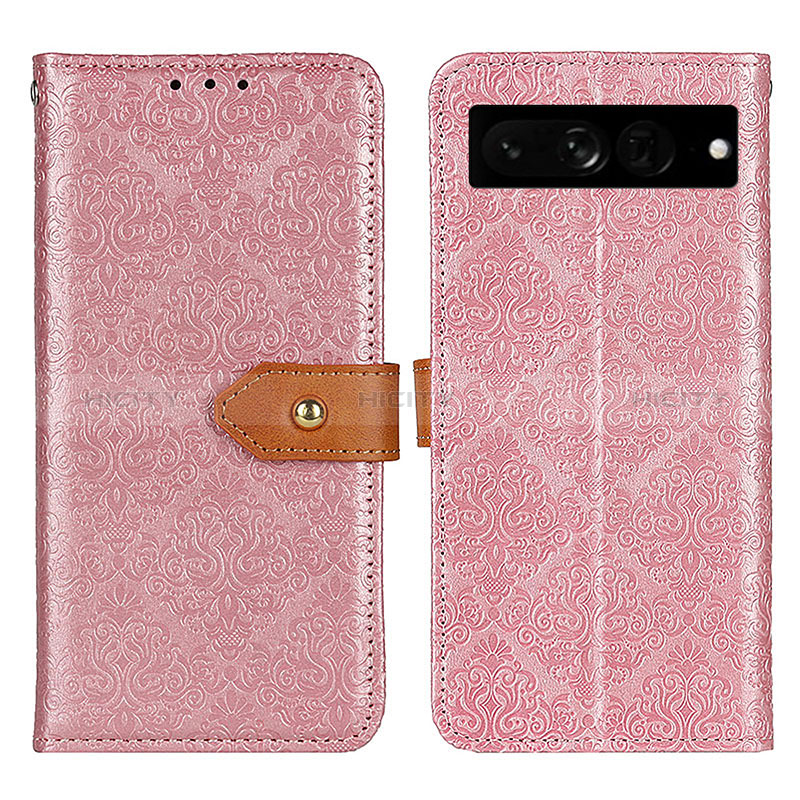 Coque Portefeuille Livre Cuir Etui Clapet K05Z pour Google Pixel 7 Pro 5G Plus