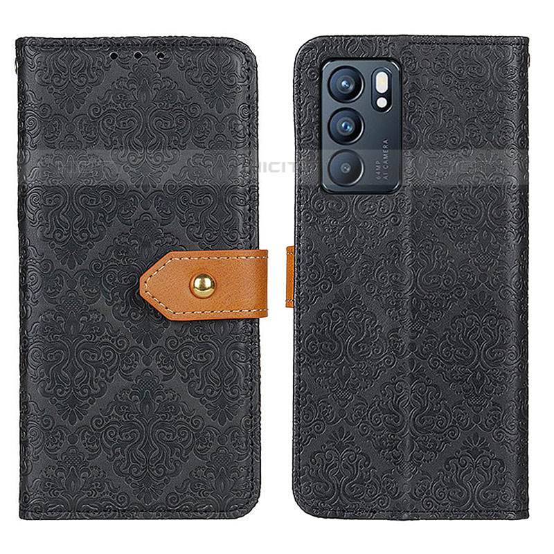 Coque Portefeuille Livre Cuir Etui Clapet K05Z pour Oppo Reno6 5G Plus