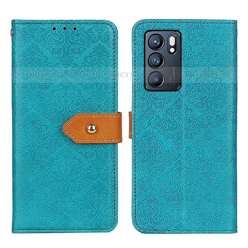 Coque Portefeuille Livre Cuir Etui Clapet K05Z pour Oppo Reno6 5G Plus