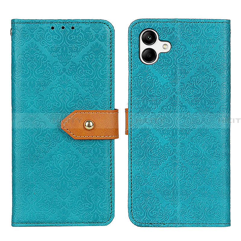 Coque Portefeuille Livre Cuir Etui Clapet K05Z pour Samsung Galaxy A05 Vert Plus