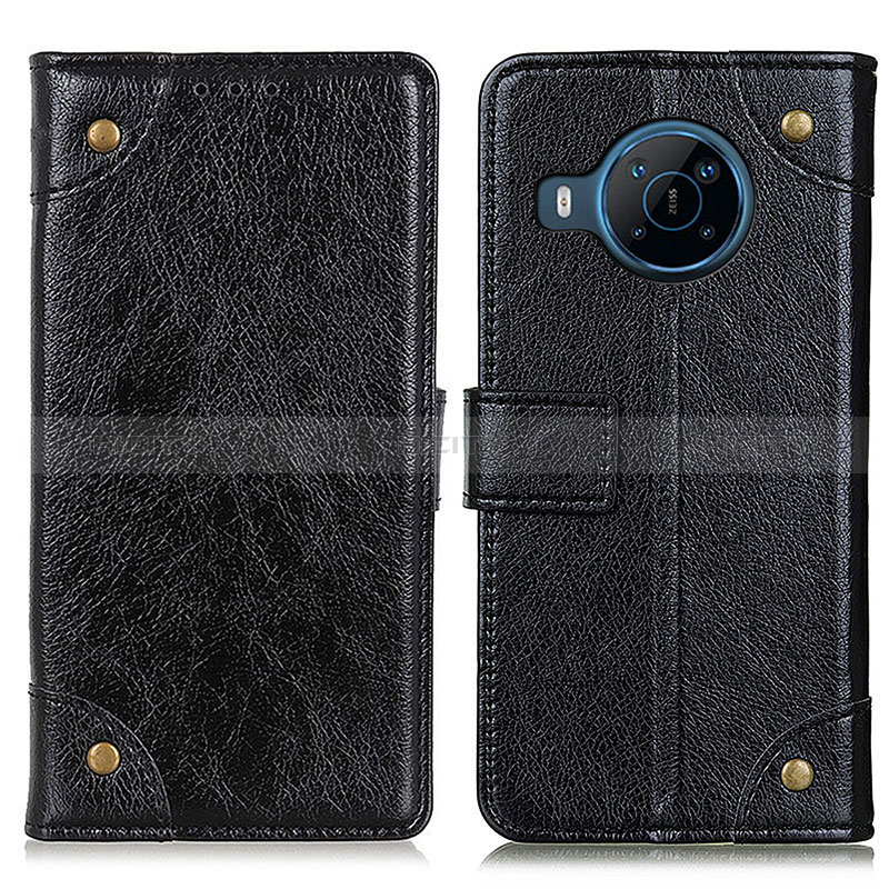 Coque Portefeuille Livre Cuir Etui Clapet K06Z pour Nokia X100 5G Noir Plus