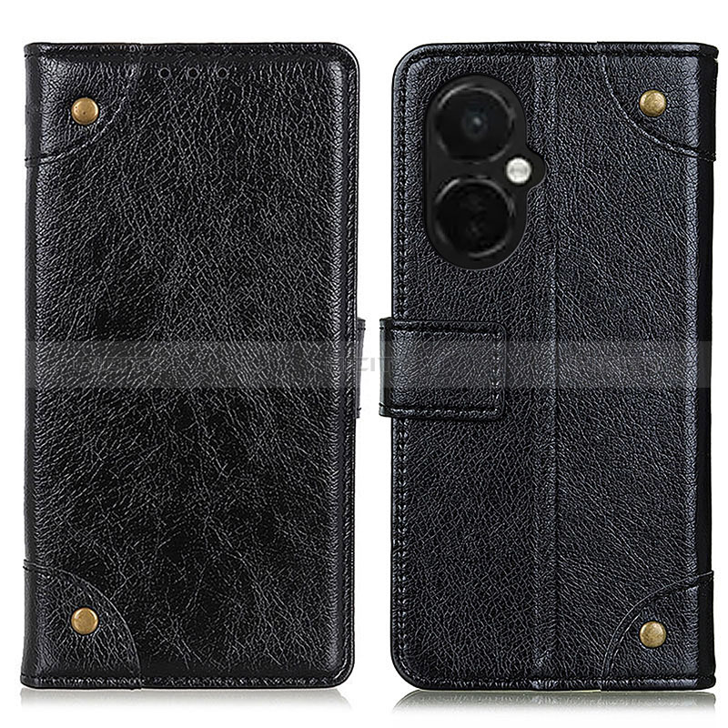 Coque Portefeuille Livre Cuir Etui Clapet K06Z pour OnePlus Nord CE 3 Lite 5G Noir Plus