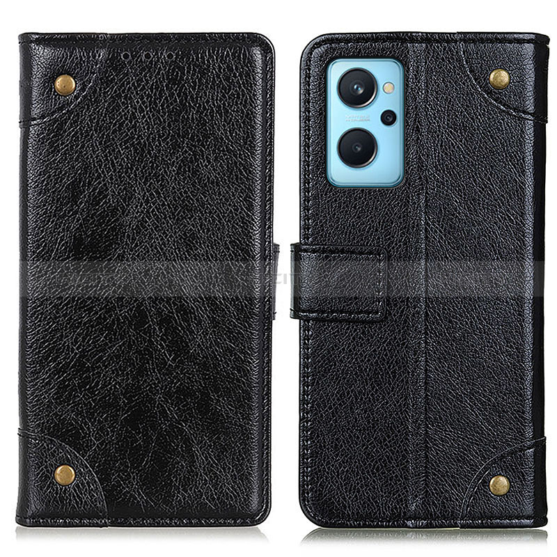 Coque Portefeuille Livre Cuir Etui Clapet K06Z pour Oppo K10 4G Noir Plus