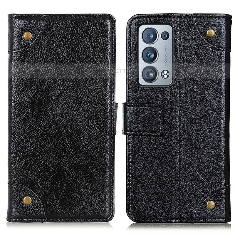 Coque Portefeuille Livre Cuir Etui Clapet K06Z pour Oppo Reno6 Pro+ Plus 5G Plus