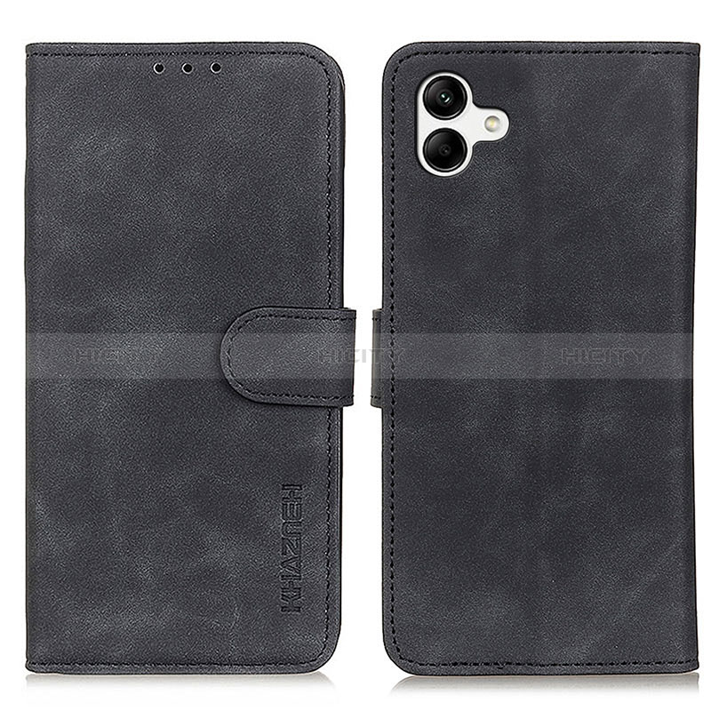 Coque Portefeuille Livre Cuir Etui Clapet K06Z pour Samsung Galaxy M04 Noir Plus