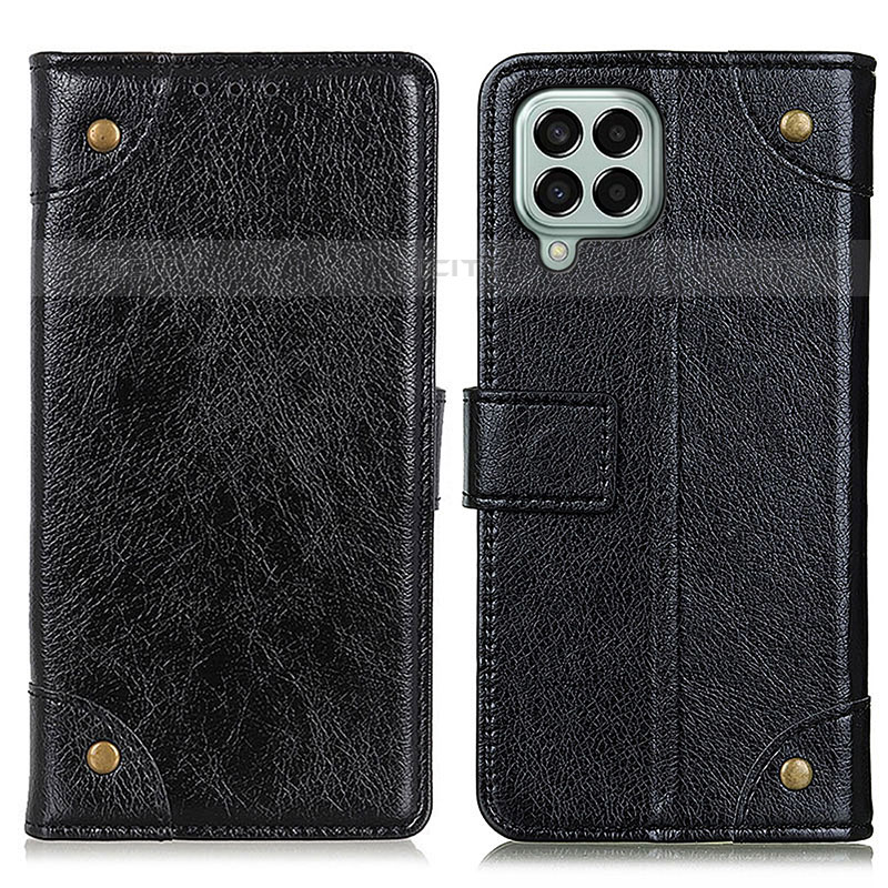 Coque Portefeuille Livre Cuir Etui Clapet K06Z pour Samsung Galaxy M33 5G Noir Plus