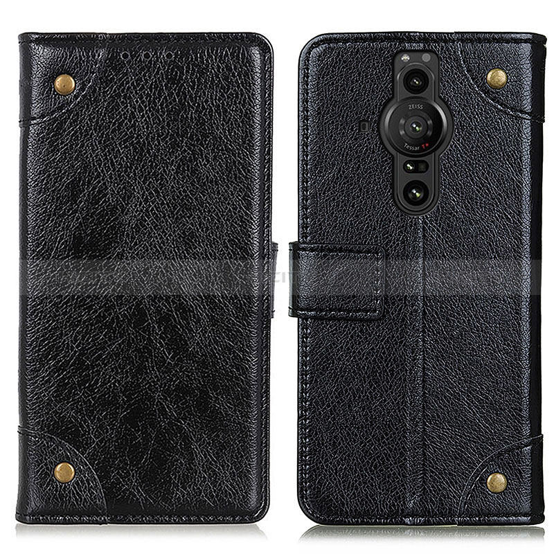 Coque Portefeuille Livre Cuir Etui Clapet K06Z pour Sony Xperia PRO-I Noir Plus