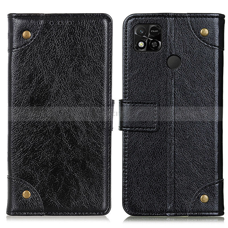 Coque Portefeuille Livre Cuir Etui Clapet K06Z pour Xiaomi POCO C3 Noir Plus