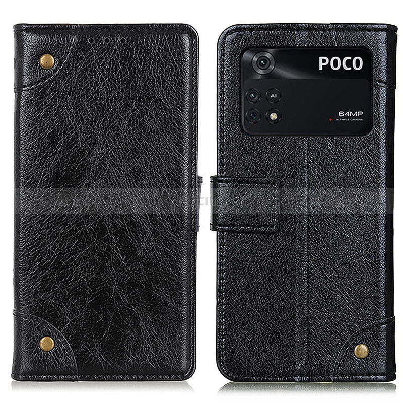 Coque Portefeuille Livre Cuir Etui Clapet K06Z pour Xiaomi Poco M4 Pro 4G Plus