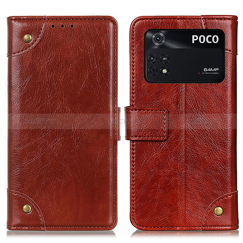 Coque Portefeuille Livre Cuir Etui Clapet K06Z pour Xiaomi Poco M4 Pro 4G Plus