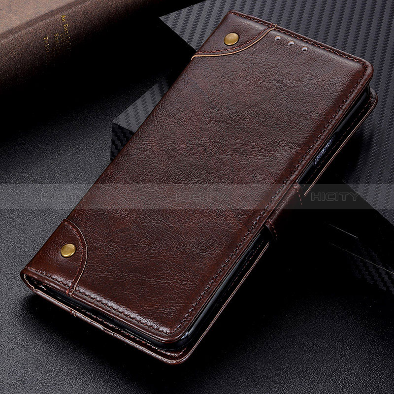 Coque Portefeuille Livre Cuir Etui Clapet K06Z pour Xiaomi Redmi 9 Power Marron Plus