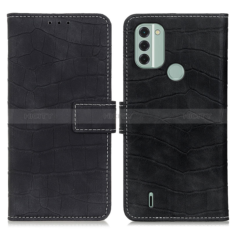 Coque Portefeuille Livre Cuir Etui Clapet K07Z pour Nokia C31 Noir Plus