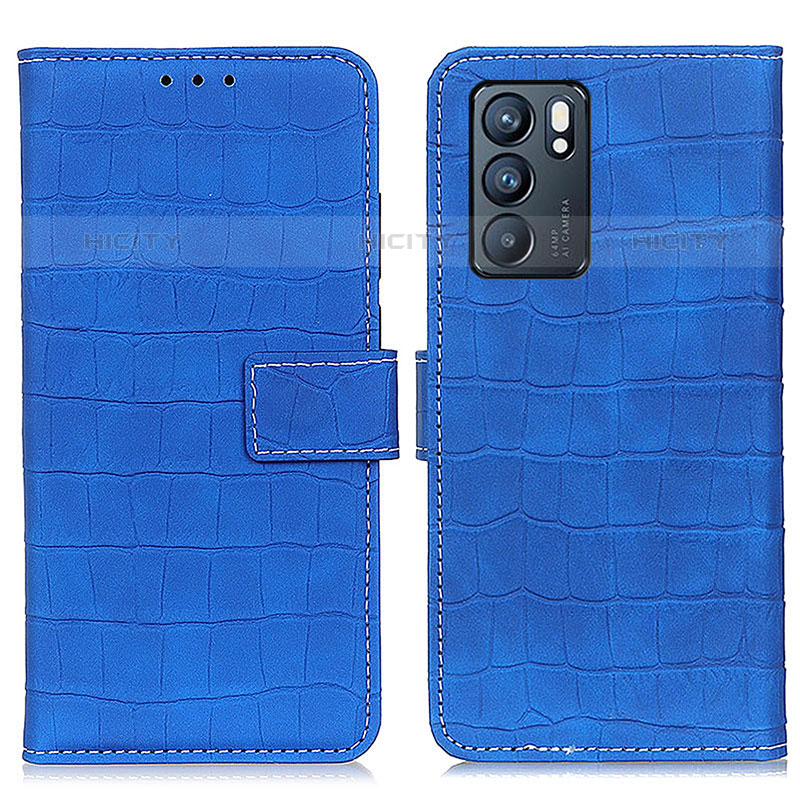 Coque Portefeuille Livre Cuir Etui Clapet K07Z pour Oppo Reno6 5G Plus