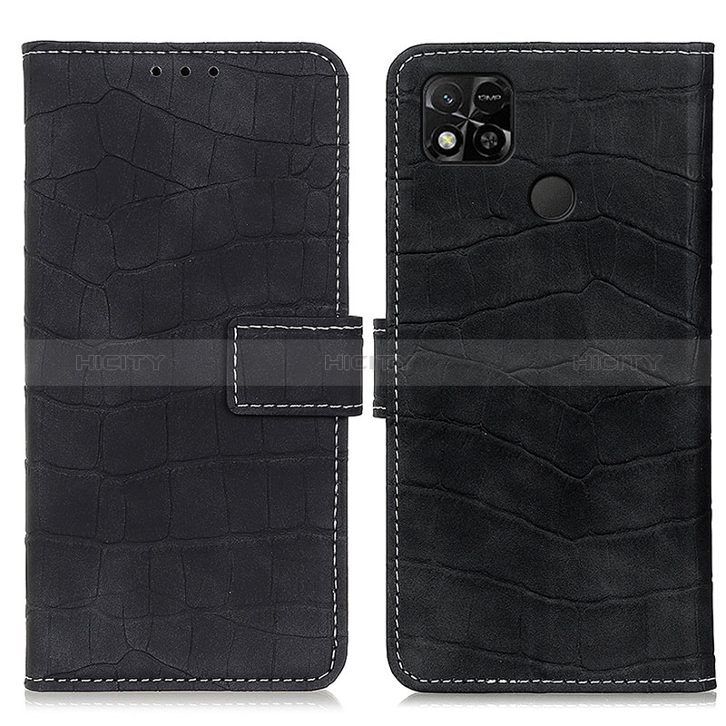 Coque Portefeuille Livre Cuir Etui Clapet K07Z pour Xiaomi POCO C3 Noir Plus