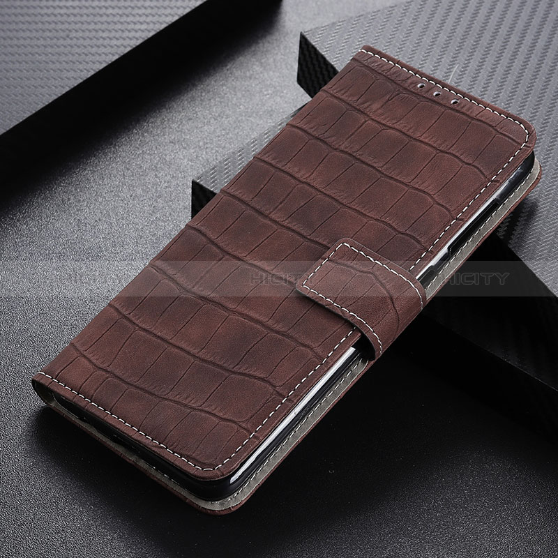 Coque Portefeuille Livre Cuir Etui Clapet K07Z pour Xiaomi Poco M5S Marron Plus