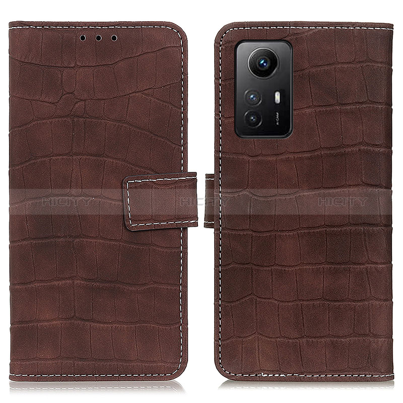 Coque Portefeuille Livre Cuir Etui Clapet K07Z pour Xiaomi Redmi Note 12S Marron Plus