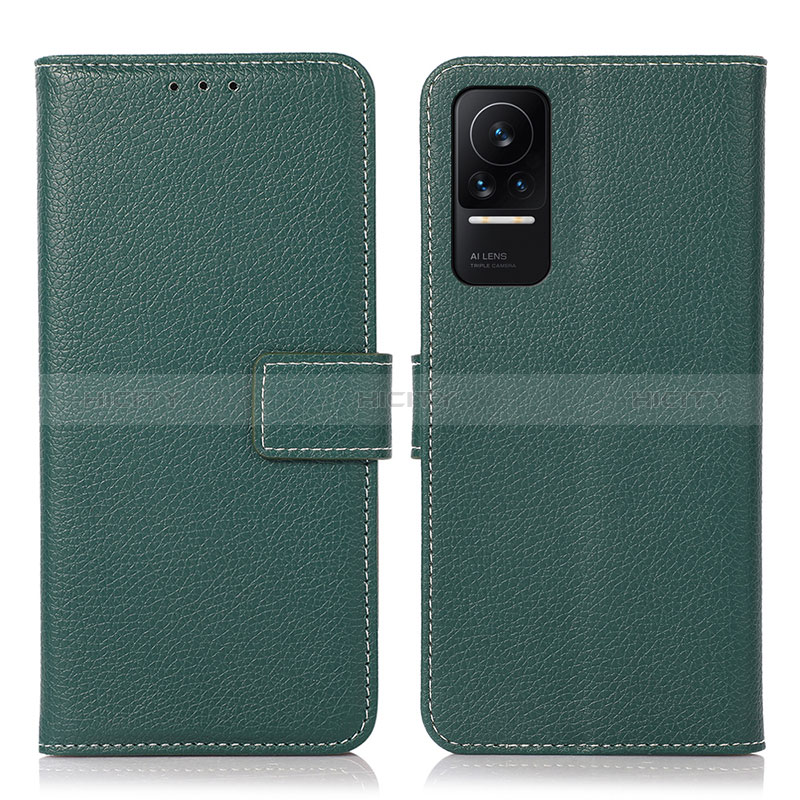 Coque Portefeuille Livre Cuir Etui Clapet K08Z pour Xiaomi Civi 1S 5G Vert Plus