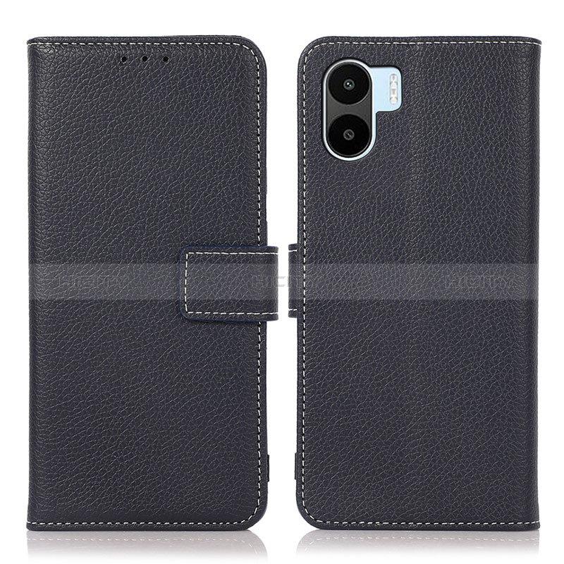 Coque Portefeuille Livre Cuir Etui Clapet K08Z pour Xiaomi Poco C50 Bleu Royal Plus