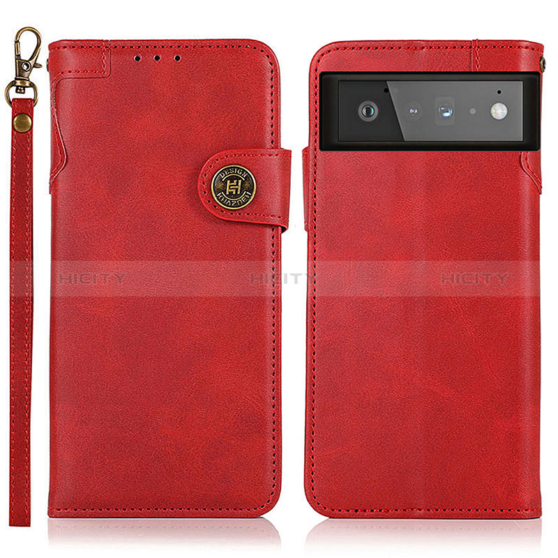 Coque Portefeuille Livre Cuir Etui Clapet K09Z pour Google Pixel 6 5G Plus