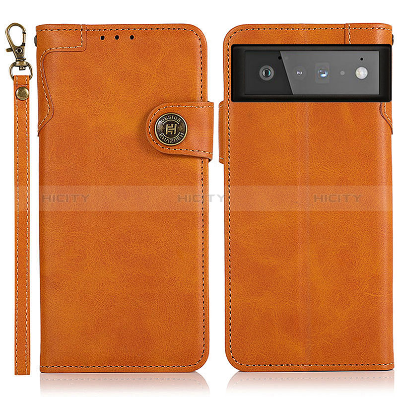 Coque Portefeuille Livre Cuir Etui Clapet K09Z pour Google Pixel 6 5G Plus